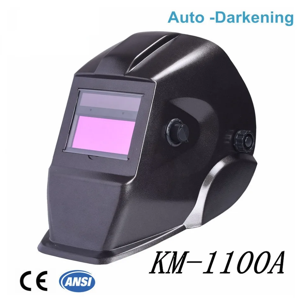 USGO High Quality Auto Darkening Welding Helmet Mask Welding KM-1100A for Laser Welding