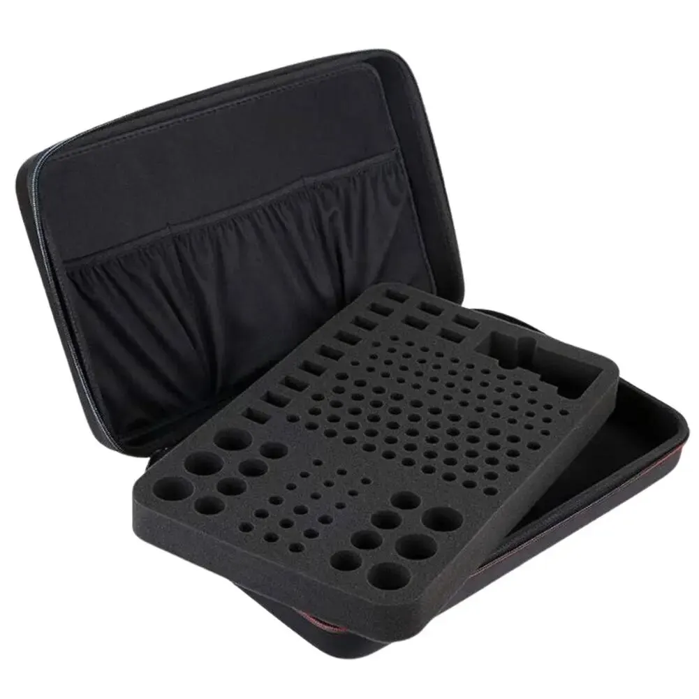 Caja organizadora de almacenamiento de baterías portátil, caja de carcasa dura para el hogar, 147 Uds., para Aa/Aaa/C/D/9v