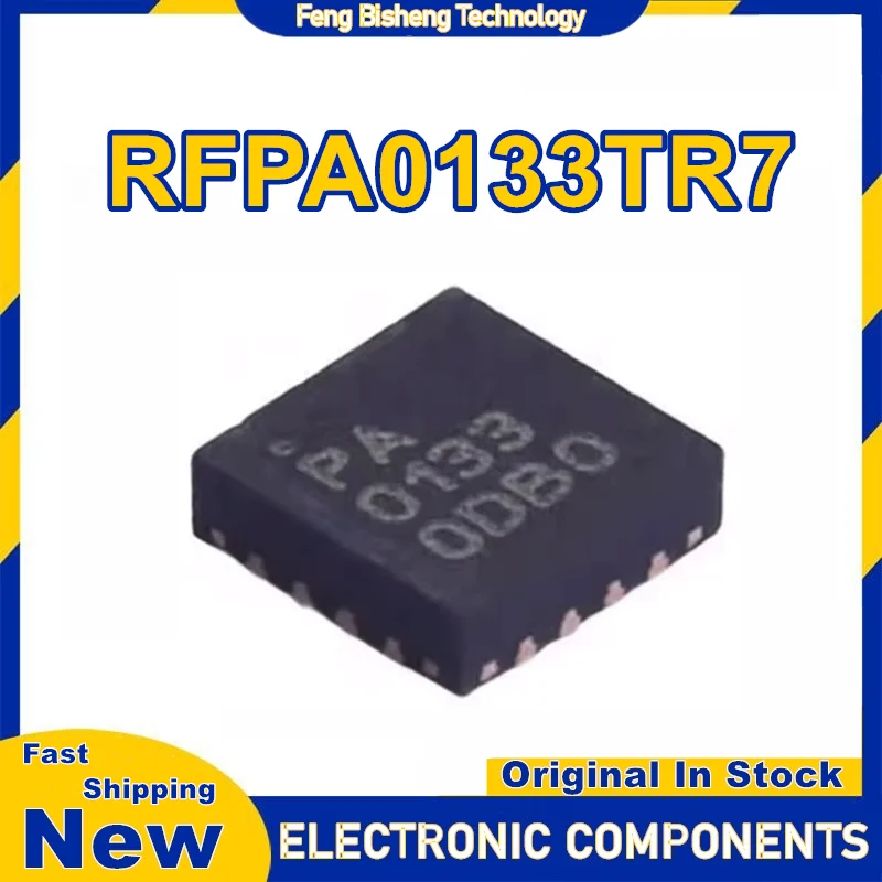 5PCS RFPA0133TR7 RFPA0133 PA0133 QFN16 RF amplifier chip IC New in stock