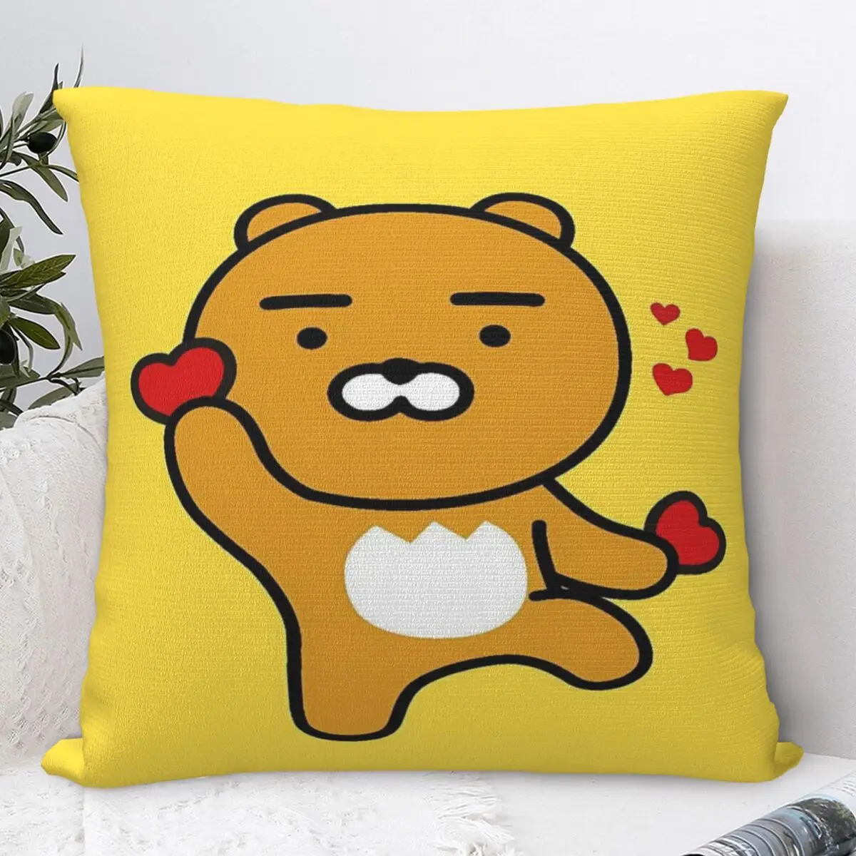 

Наволочка K-Kakaos F-Friends узор наволочка Choonsik Morden наволочка для дивана украшения дома наволочки