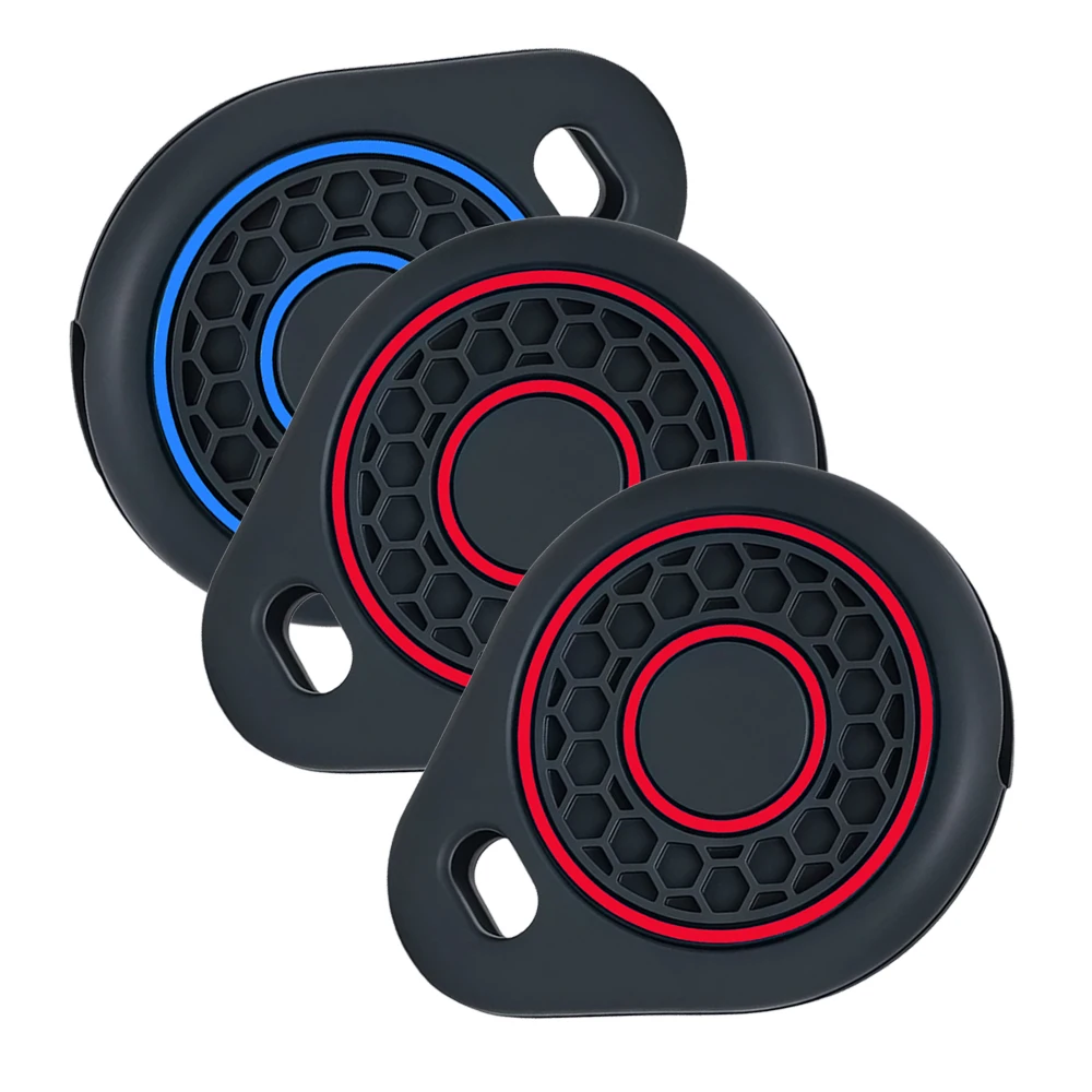 New Silicone Access Card Case Card Holder Keychain Key Ring Door Lock Access Tags ID Card Case Keychain Access Card Bag