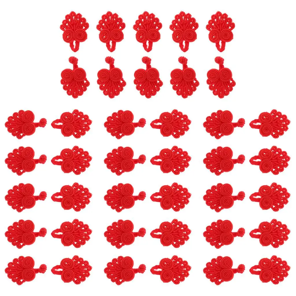 

Elegant Traditional Chinese Knot Frog Buttons Polypropylene Fiber for Clothing Decoration Wedding Invitation Card