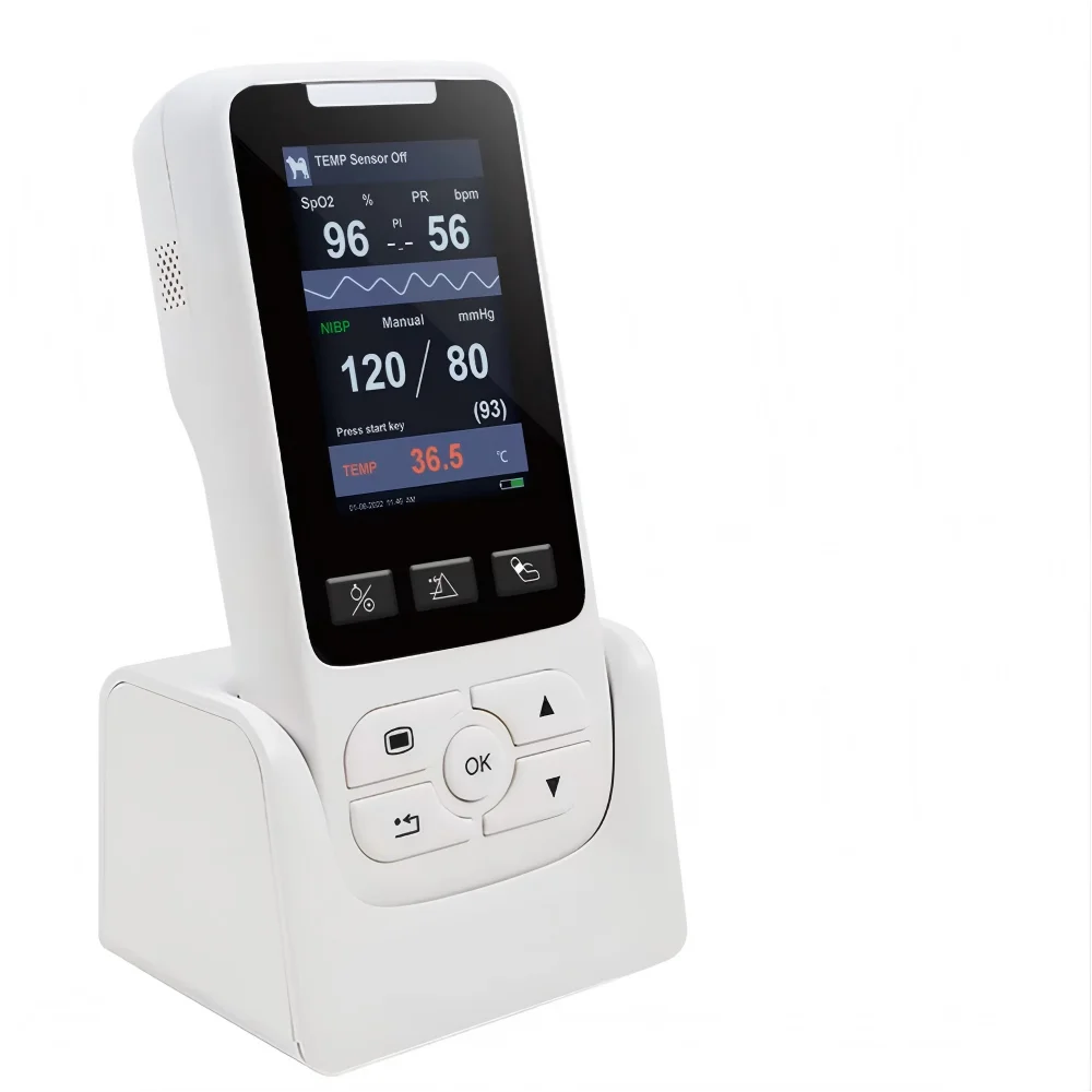 EUR VET Best Selling Professional Monitor Multiparameter Vet Portable Handheld Veterinary Monitor