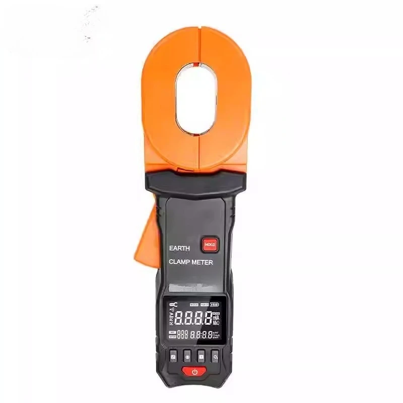 

VC6410 +/VC6412A Clamp Type Grounding Resistance Tester Digital Display High Precision Lightning Protection Ground Resistance