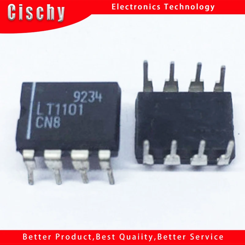 1pcs/lot LT1101CN8 LT1101DN8 LT1101 DIP-8 Instrument 1-channel operational amplifier IC In Stock