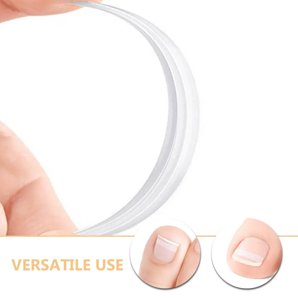 5Pcs Atmungsaktive Eingewachsene Zehennagel Korrektur Streifen Transparent Nagel Haarglätter Big Toe Pflege Behandlung Werkzeug Zehennagel Pflege Streifen