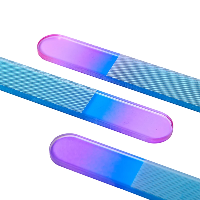 New Nano Glass Nail File Sanding Polishing Buffer Block Nailfile Manicure Tool