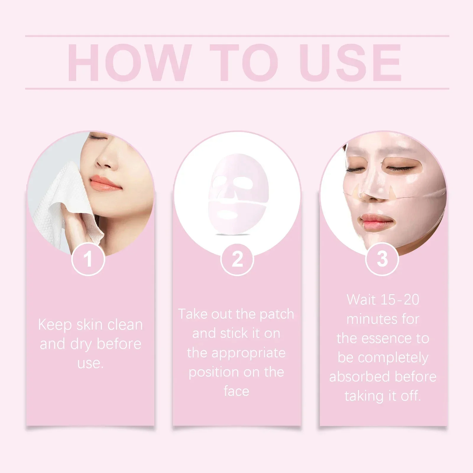 Pink Bio Collagen Gel Salmon Pdrn Face Masks Deep Hydrating Overnight Moisturizing Hydrogel Jelly Face Sheeets Balance Skin Tone