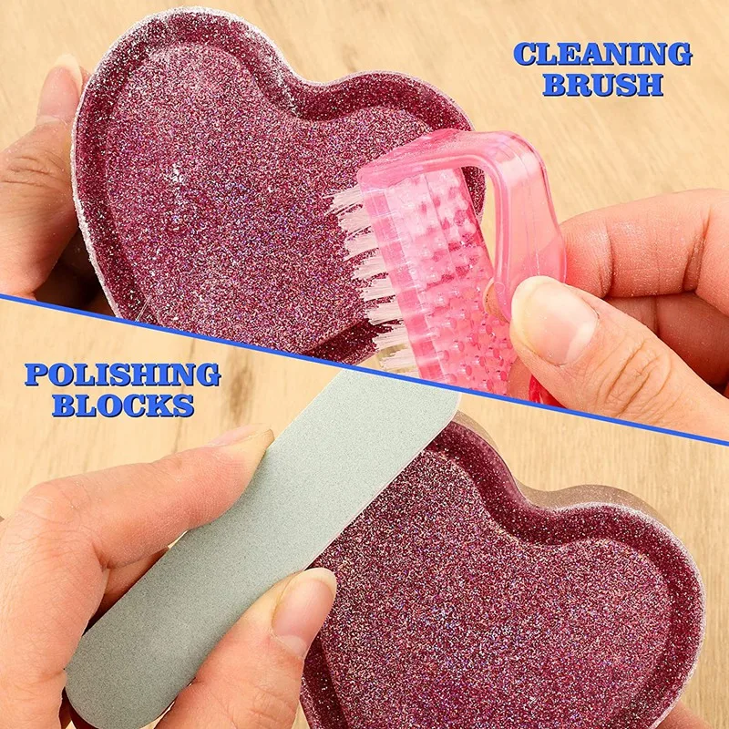 Набор инструментов для литья смолы 23 шт., набор для полировки эпоксидной смолы, 12 наждачной бумаги, 5 полировальных блоков, 5 пилок, 1 щетка