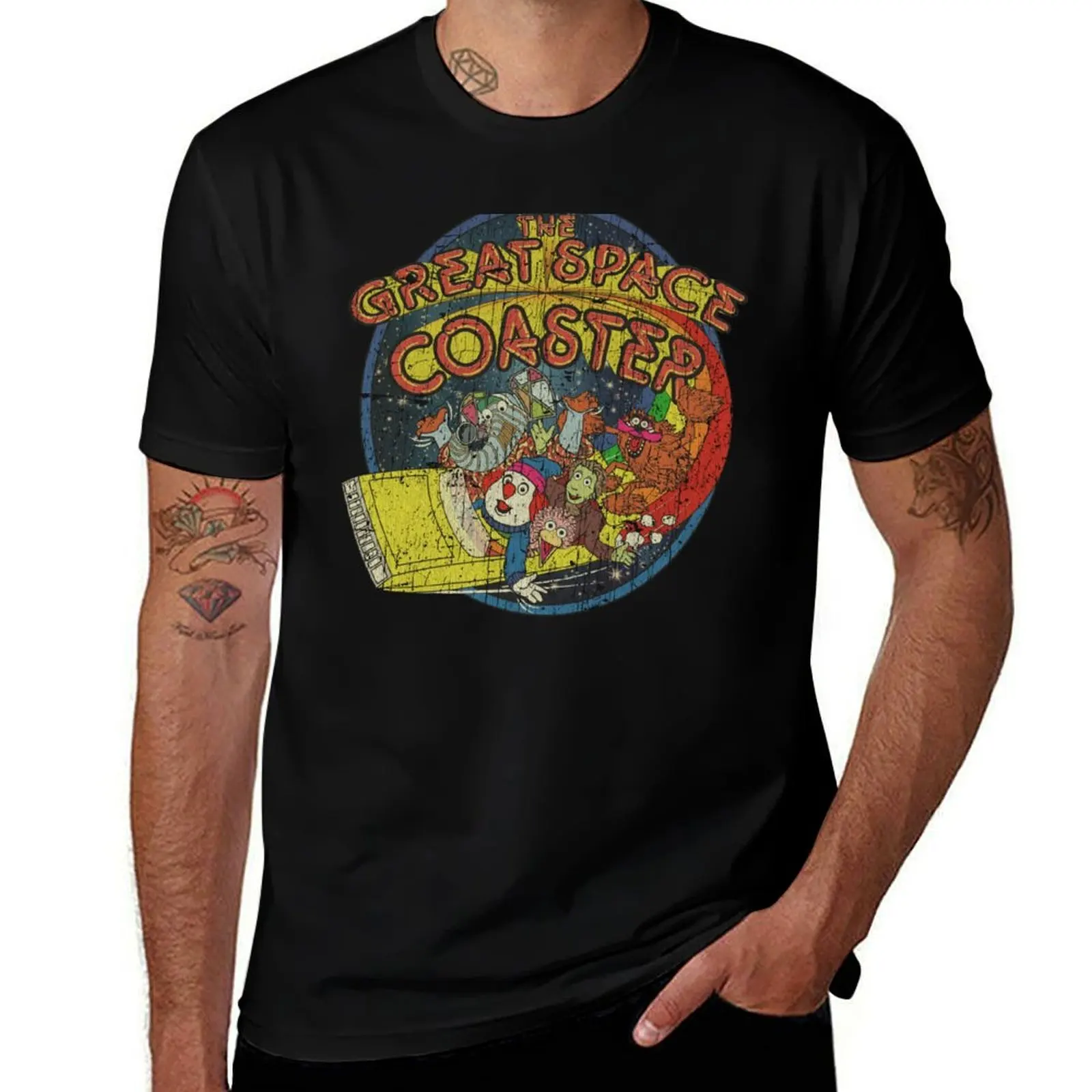 The Great Space Coaster 1981 T-Shirt Plus Size All Match Tee Shirt T-Shirt