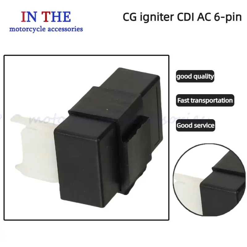 6 Pin AC Ignition CDI Box for CG125cc 150cc 200cc 250cc ATV Quads Scooters Dirt Bikes Go-Karts Motorcycles - Stable Ignition