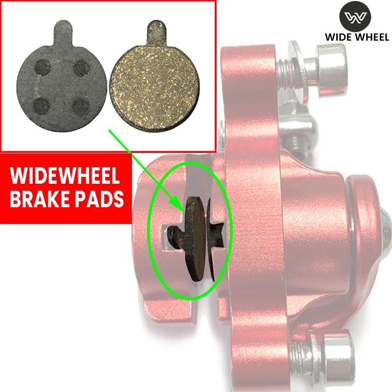 Mercane Brake Pads for Wide Wheel PRO Electric Scooter WW WWP