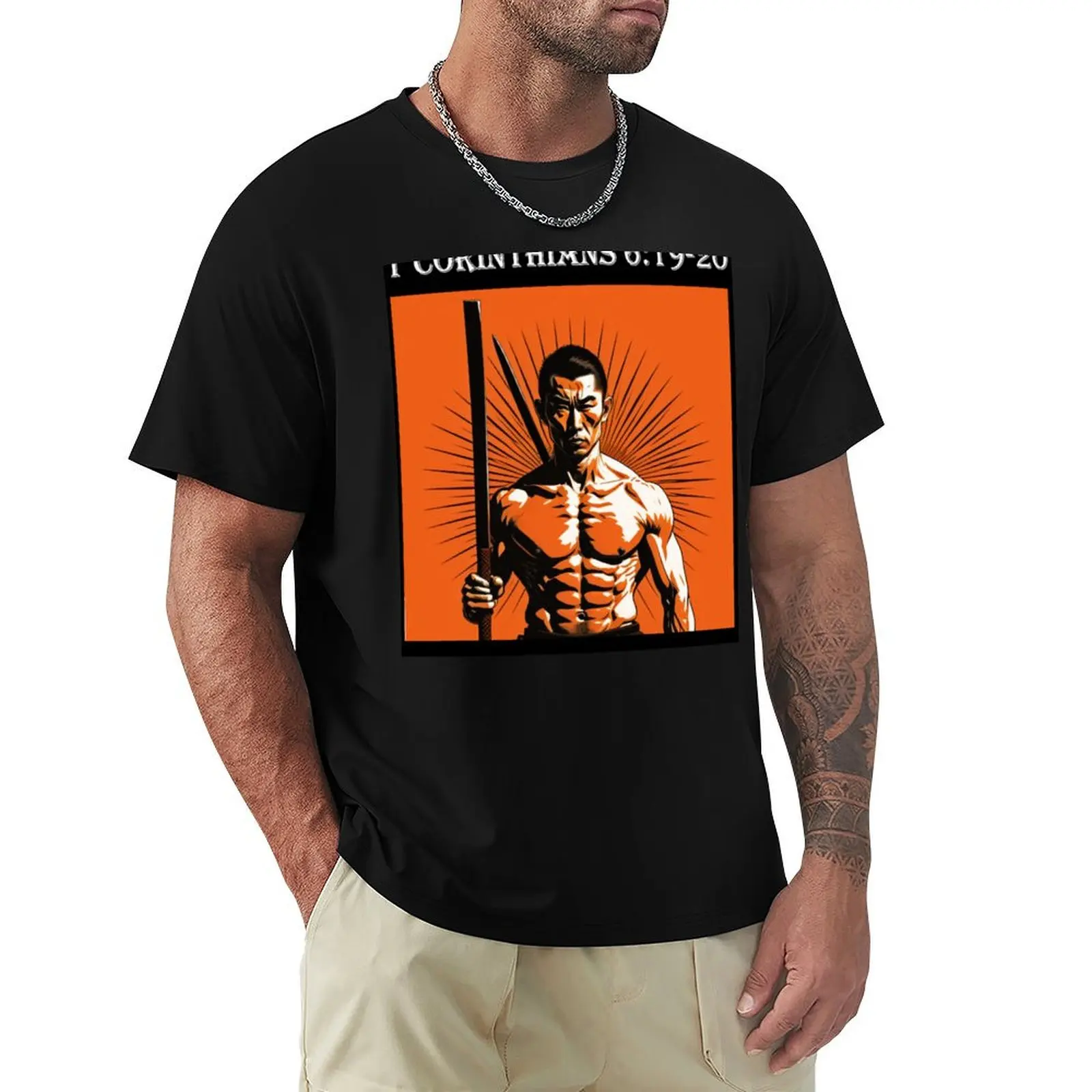 1 Corinthians 6:19-20 (1) - Yukio Mishima T-Shirt customs design your own blanks t shirts for men