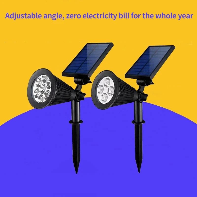 الأضواء الشمسية LED أضواء الحديقة في الهواء الطلق المكونات للماء في الأضواء الشمسية لتزيين المناظر الطبيعية في الفناء #2