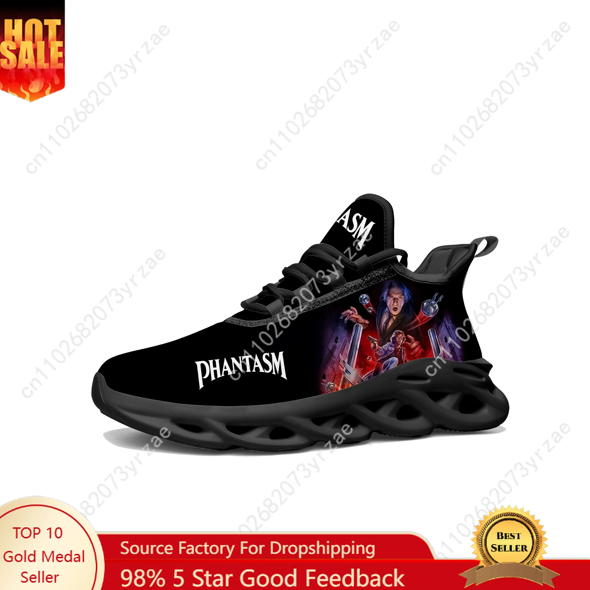 

Phantasm Lace Mesh Shoes Flat Sneaker Mens Womens Sports Shoe High Quality Personalized Fashion Sports Sneakers Custom Footwe