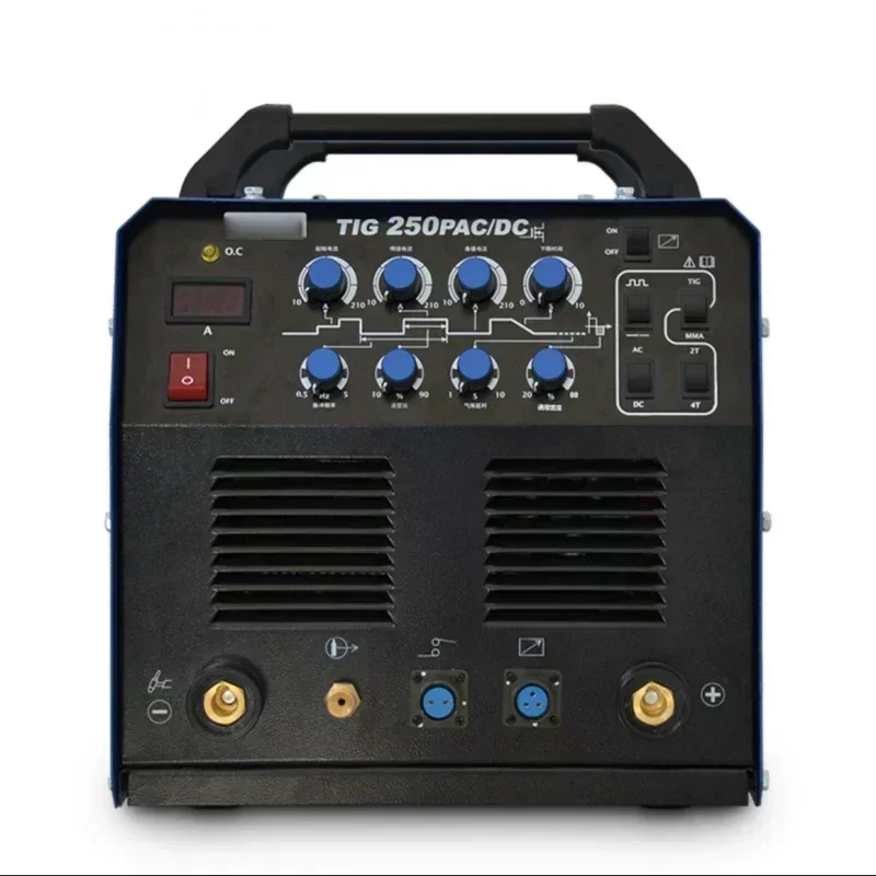 

Сварочный аппарат TIG-250 для алюминия 200PAC/DC, промышленный, для дуговой сварки меди и алюминия, модель 2026 года