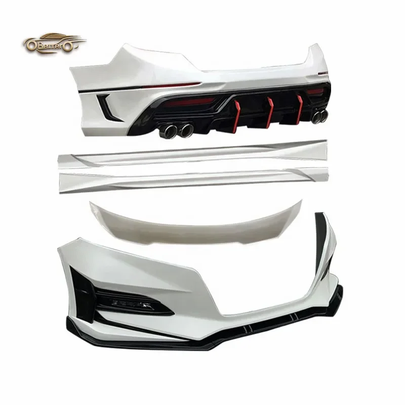 

High Quality Car Bumpers Style Front Bumper Side Skirts Rear Bumper Spoiler Tail Throat For Honda Accord 2016-2020