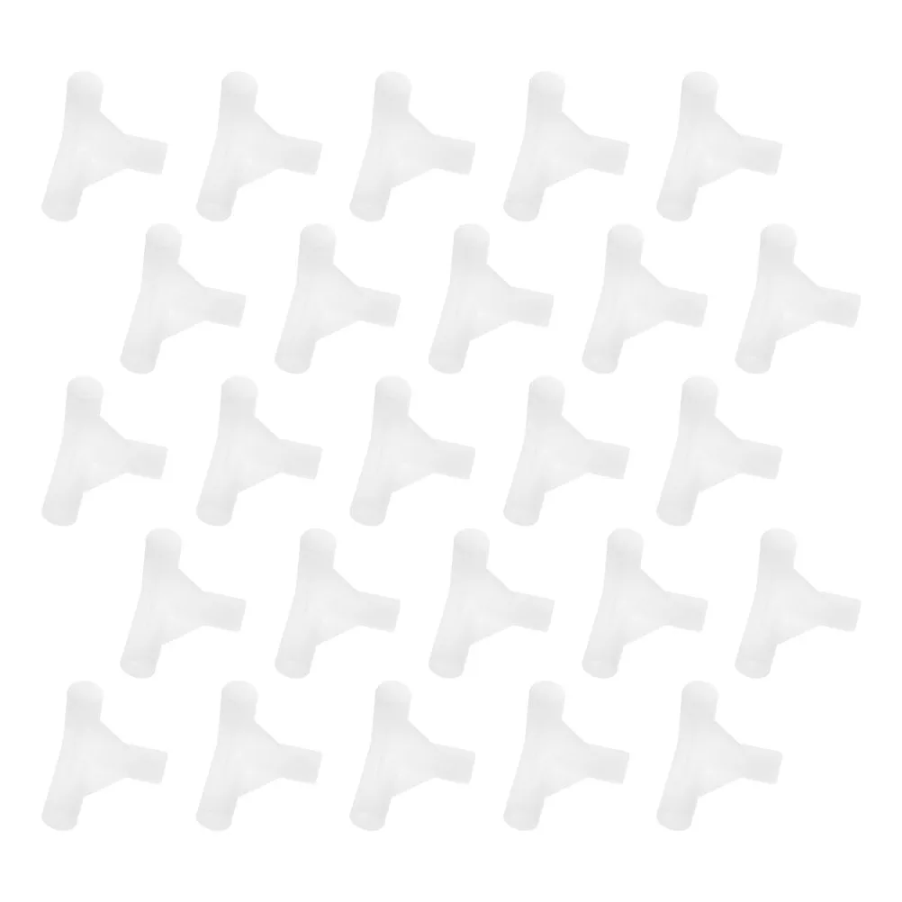 

25Pcs Outdoor Tent Accessories Universal Fit Canopy Tent Joint Parts for Quick Assembly Tarp Frame Connector Camping Support