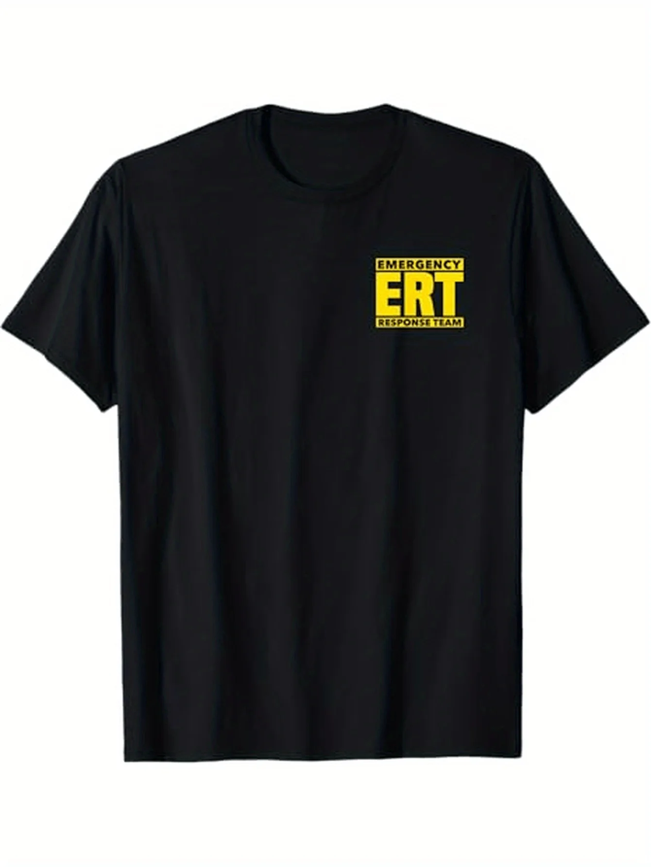 Emergency Response Team First Responder T-Shirt 100% Cotton O-Neck Short Sleeve Summer Casual Mens T-shirt Streetwear