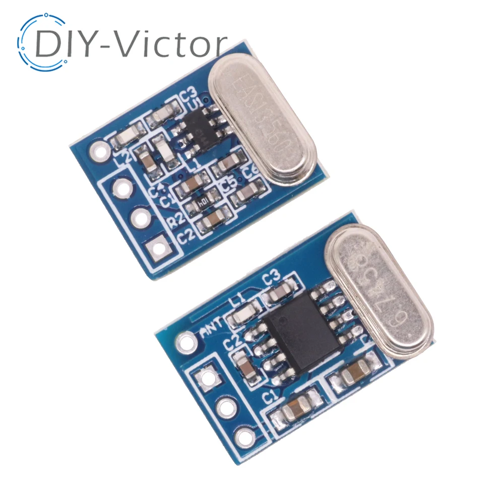 1Set 2Pcs 433MHZ Wireless Transmitter Receiver Board Module SYN115 SYN480R ASK/OOK Chip PCB for arduino