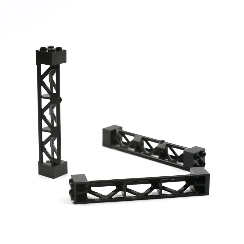 모크 빌딩 블록 58827 전신주 철제 프레임 지지대 2x2x10 거더 DIY 브릭 건축 장난감 95347 호환