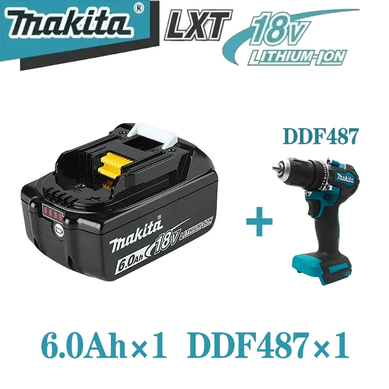 Superaanbieding 100% originele Makita 18V batterij, voor Makita BL1850 BL1840 BL1830B batterij, 6.0Ah 9.0Ah LITHIUM batterij, snellader