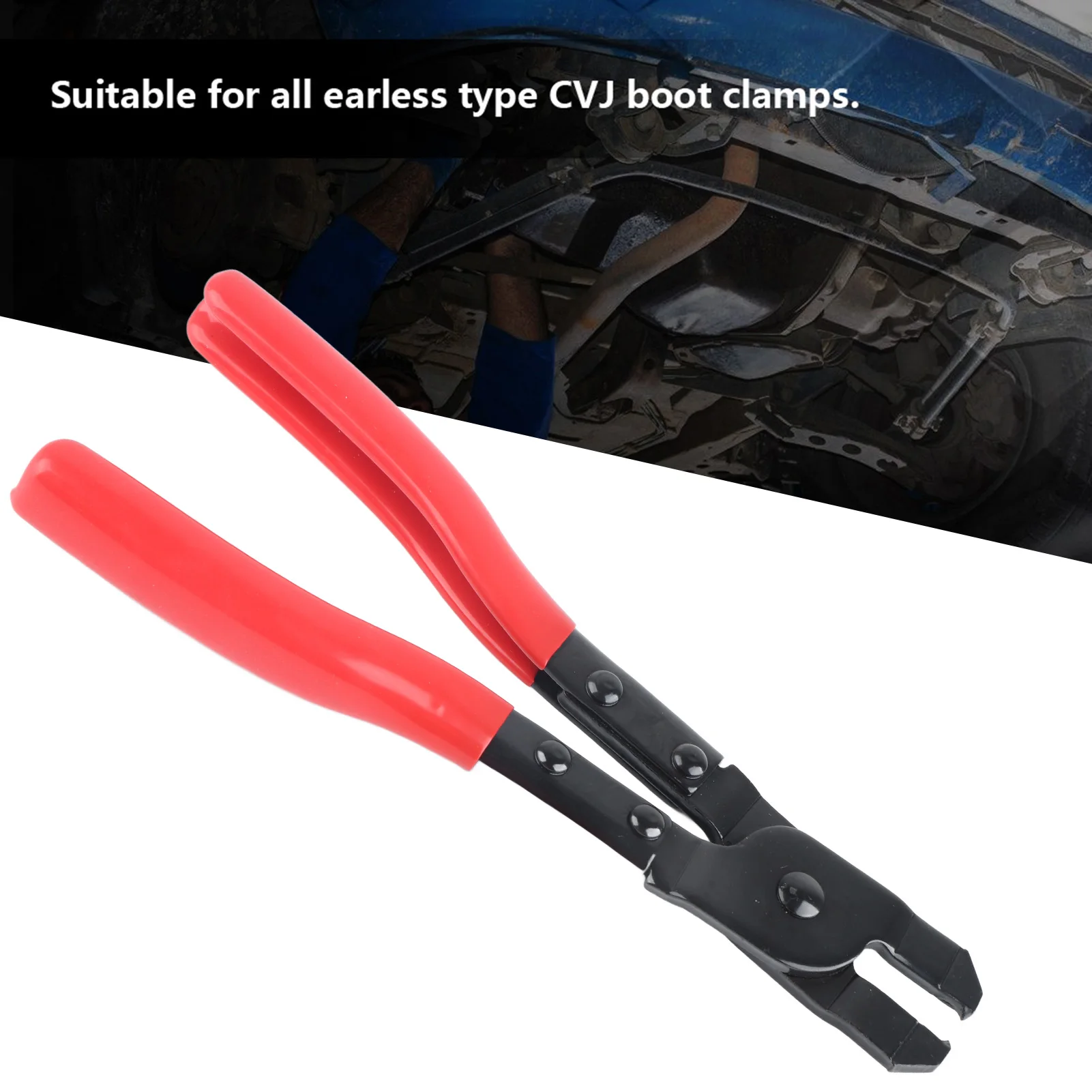 Boot Clamp Plier CV Boot Clamp Plier Clamp Plier Carbon Steel Ear Type CV Boot Clamp Plier for All Earless Type CVJ Boot Clamps