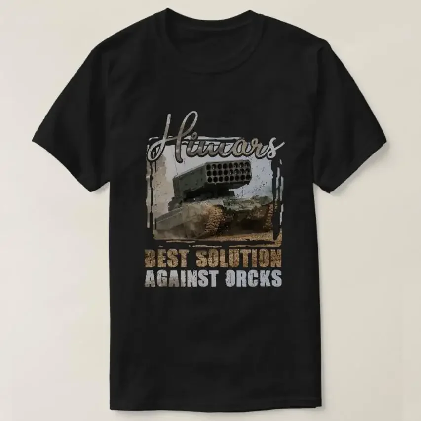 

Best Solution Against Orcks M-142 Himars T-Shirt 100% Cotton O-Neck Summer Short Sleeve Casual Mens T-shirt Size S-3XL