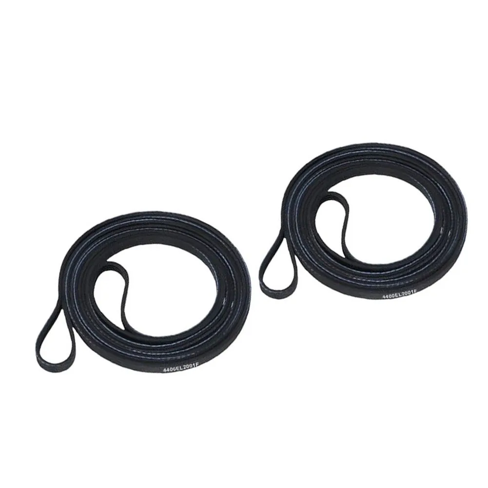 2-Pack Dryer Drum Belt Compatible with For GE and For Kenmore Models Including AP5972814 for Reliable Appliance Replacement