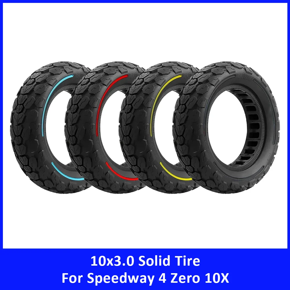 10 Polegada pneu sólido para inokim oxo kugoo m4 g1 dualtron victor eagle speedway 4 zero 10x 80/65-6 10x3.0 pneu scooter acessórios