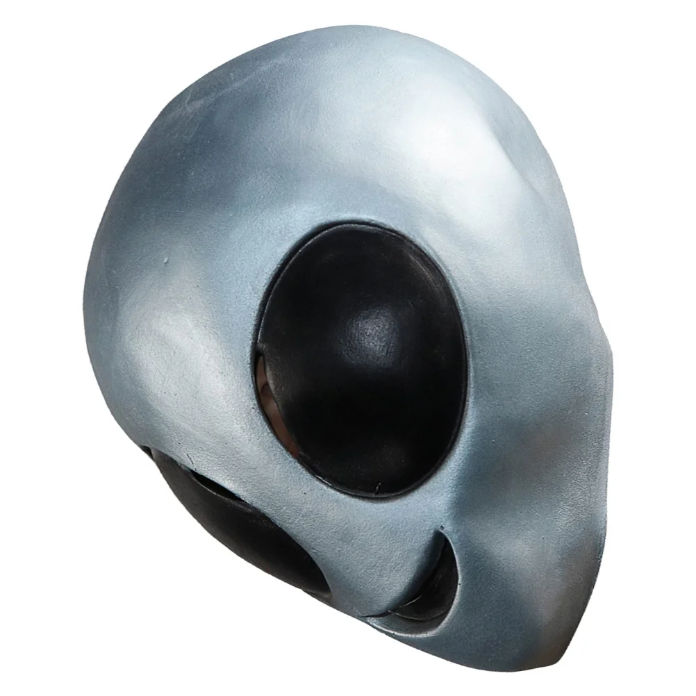 Maschera alieno di Halloween Testa intera in lattice Costume in maschera Copricapo Spaventoso Festa decorativa Prop Viso Cosplay Halloween