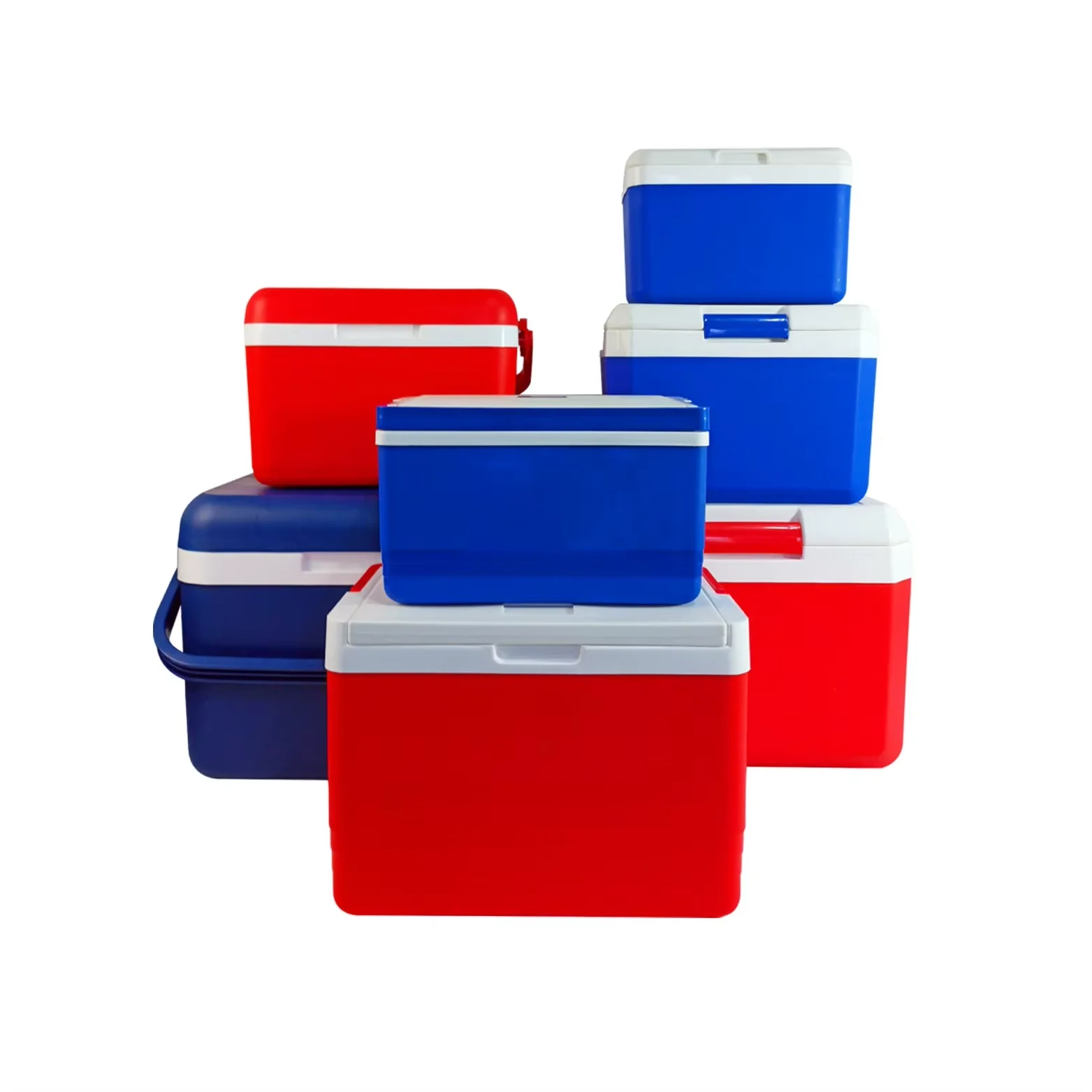 

Изолированная коробка для улицы, утолщенная коммерческая коробка для кемпинга, хранения свежести рыбалки, термоудерживающая холодильная коробка для ледяных блоков,