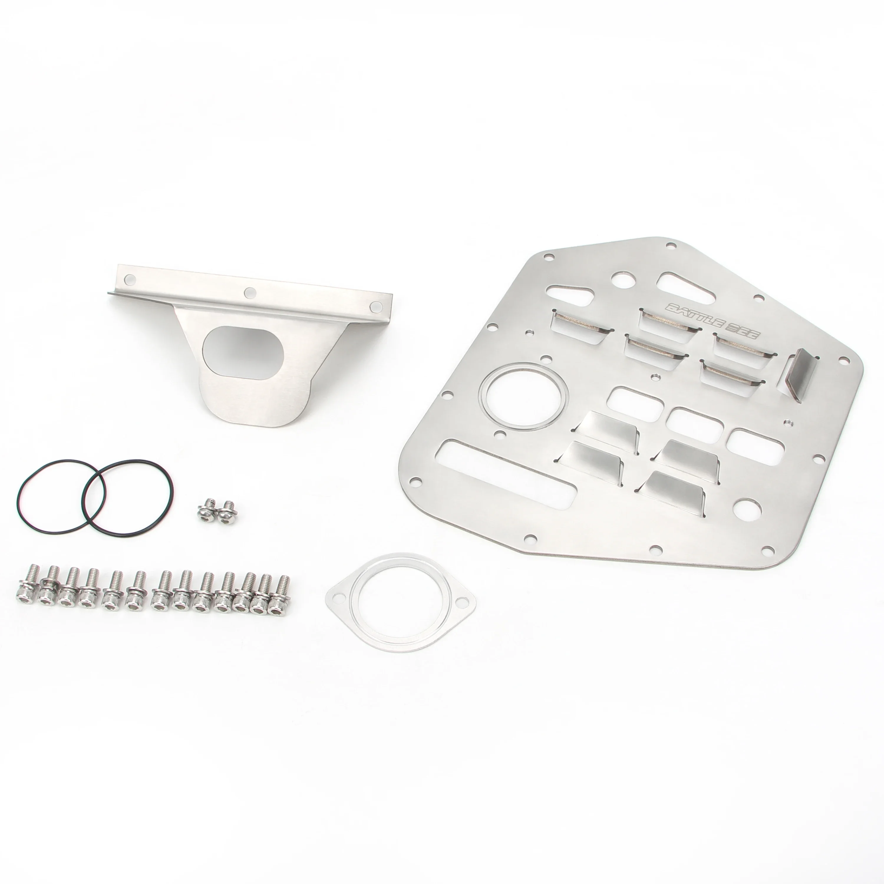 3mm Racing Protective installation bracket Kit For Toyota GT86 BRZ FA20 2.0 Engine Oil Pan Baffle Plate Stainless Steel