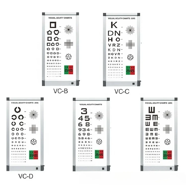 VC-D Low Price Optometry Visual Acuity Test LED Eye Vision Chart for Eye Doctors fast shipping