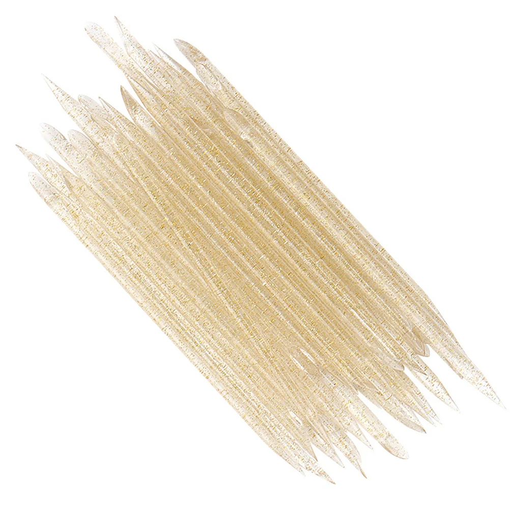 300Pcs Maniküre Punktierung Stifte Dual Headed Dead Skin Pusher Nail art DIY Werkzeuge für Salon Heimgebrauch Maniküre Stift Nagel DIY Stift