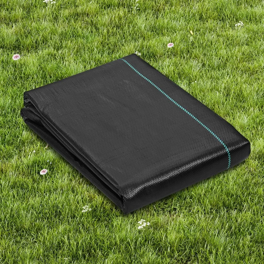 

Геотекстиль для ландшафтного дизайна 3x100 футов, сверхпрочная тканая полипропиленовая черная ткань для борьбы с сорняками, для сада и подъездных дорог, укрывной материал для почвы