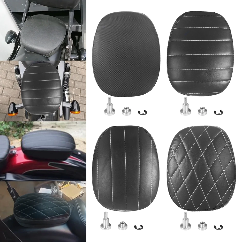 

Для Harley Sportster Forty Eight XL1200 XL883 XL 883 72 48 2004-2019 2016 2017 мотоциклетная подушка на заднее сиденье пассажира кожаная подушка