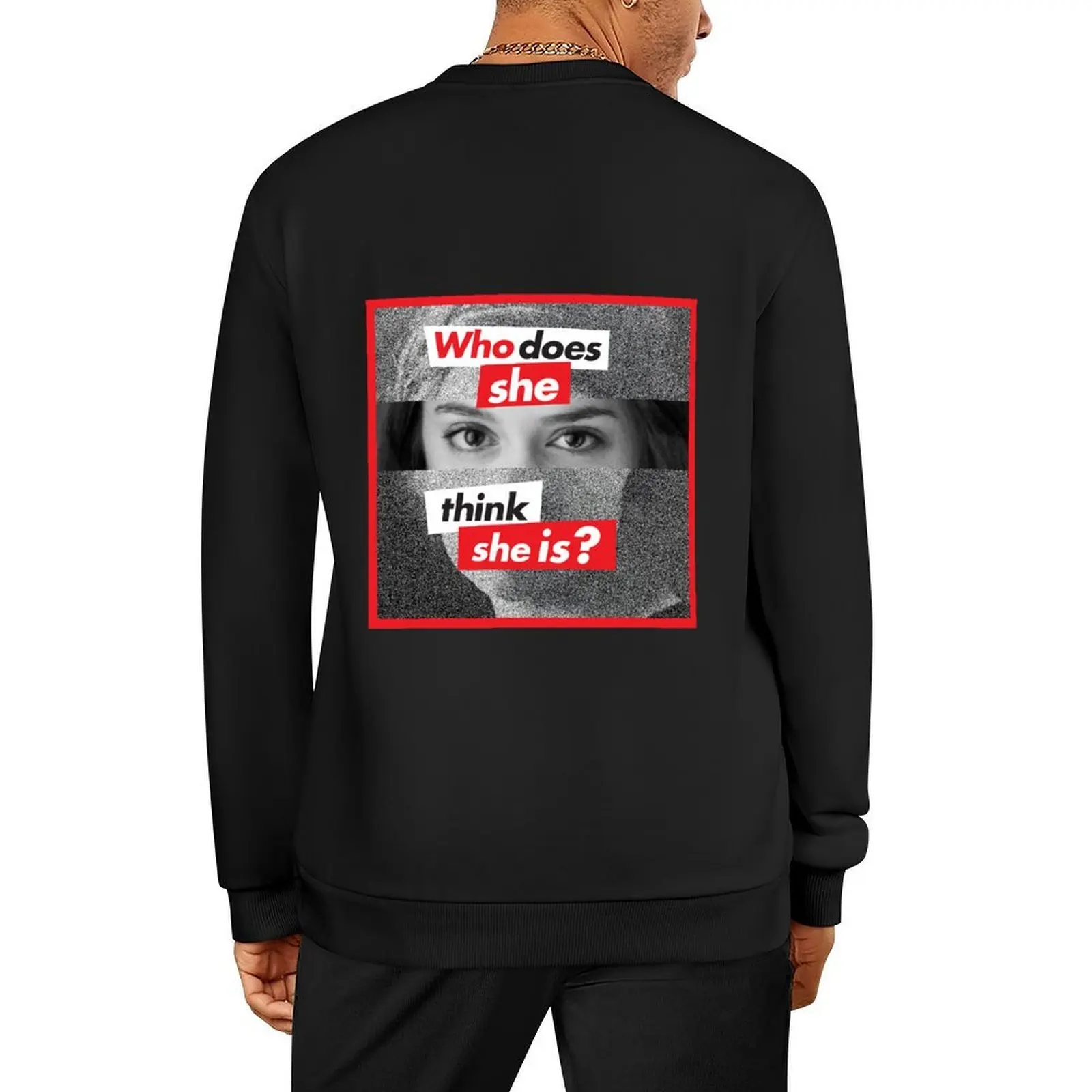 

Who does she think she is Inspired | Pullover tracksuits men's sweat-shirt set autumn men's winter sweater sweatshirt