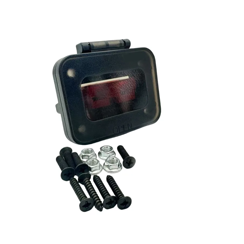 For Boats Electric Power Connector 50A Connector Versatile Power Distribution Solution Flame-Retardant PC Material