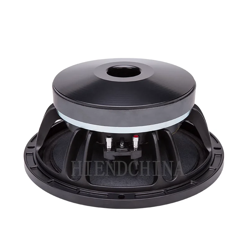 PA-03 10 Polegada mid-woofer 75 núcleo 180 magnético médio baixo quadro de alumínio borda de pano de alta potência 350w/8 Ω (1pcs)