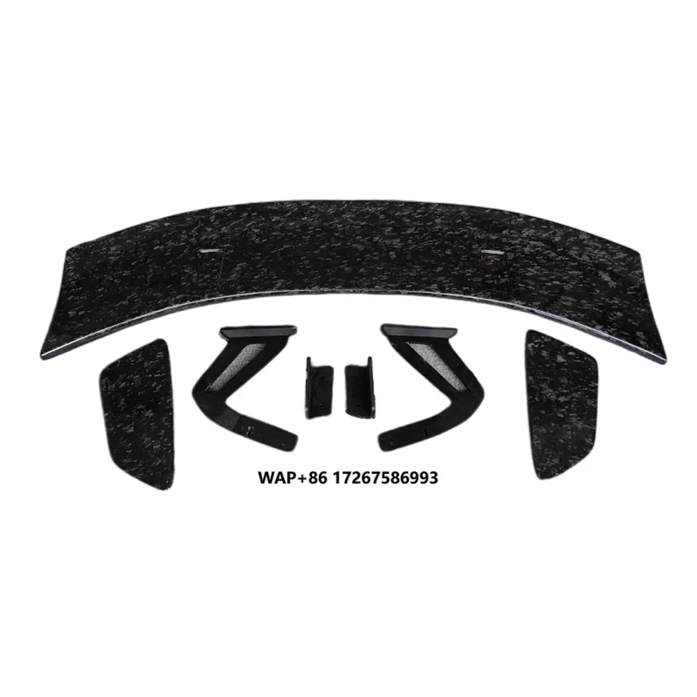 

High Quality GT Style Rear Trunk Spoiler Wing Body Kit for 718 Boxster Forged Grain Protection Car Model Q50