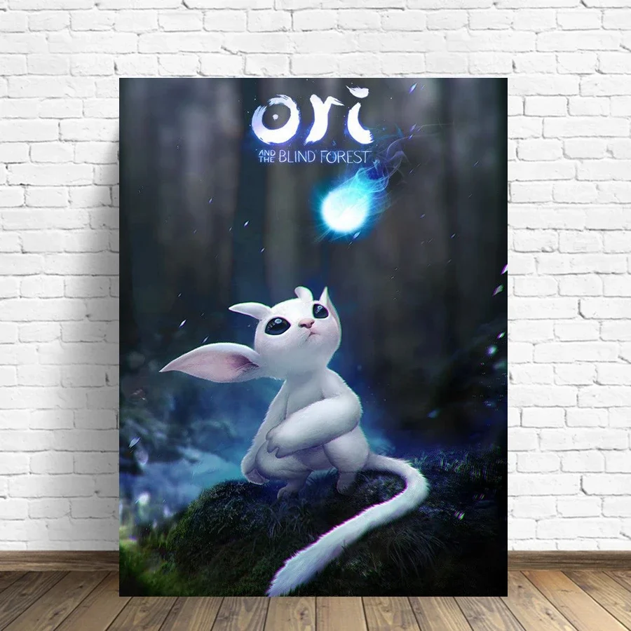 Ori et la forêt aveugle juego الماس peinture أطقم perceuses كاملة نقطة دي كروكس أربري ماجيك الدول الاسم الفسيفساء العمل الفني #2