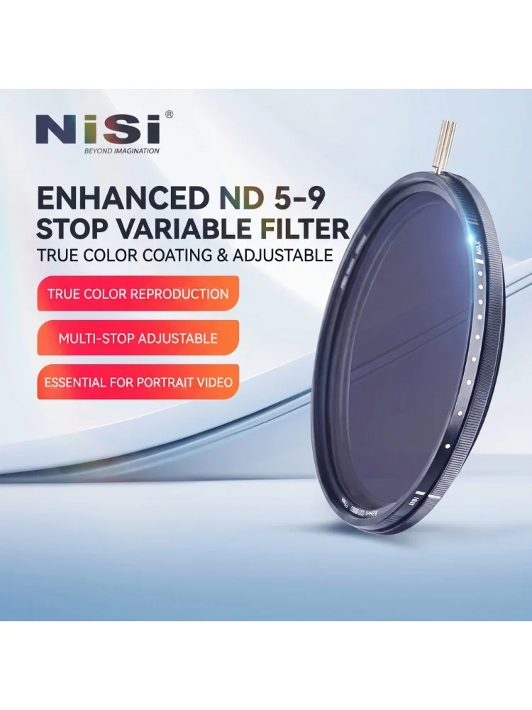 Nisi True Color ND-VARIO Pro 1-5 Stop Variable ND Camera Lens Filters