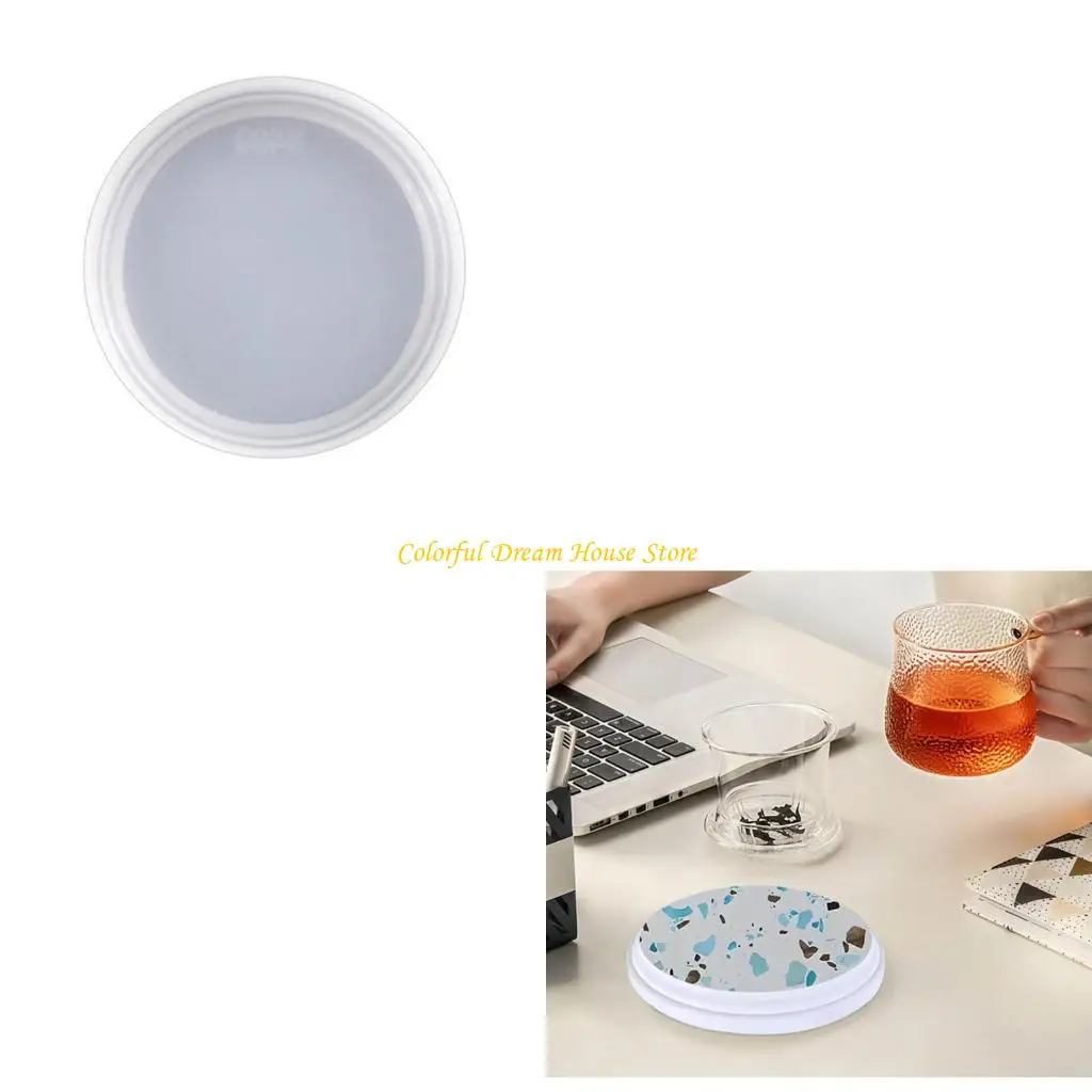 

Round Base Silicone Mold Resin Molds Epoxy UV DIY Resin Craft Home