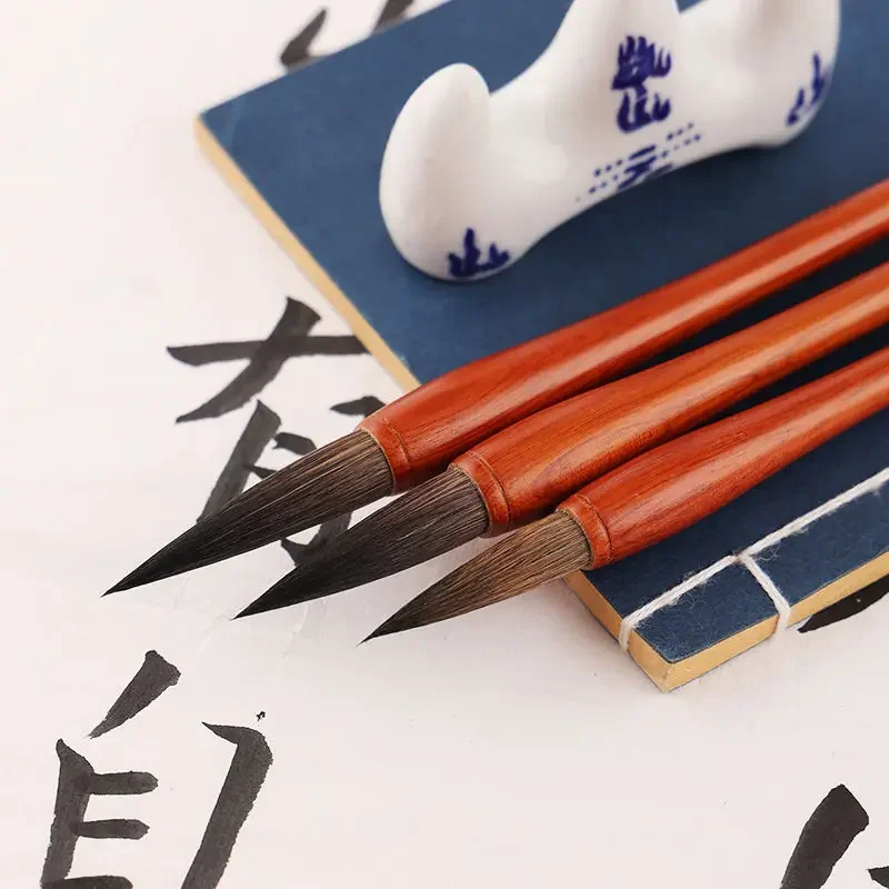 Mixed Hair Brush Professional Running Regular Official Script Writing Calligraphy Brush Chinese Painting Landscape Brushes Pen