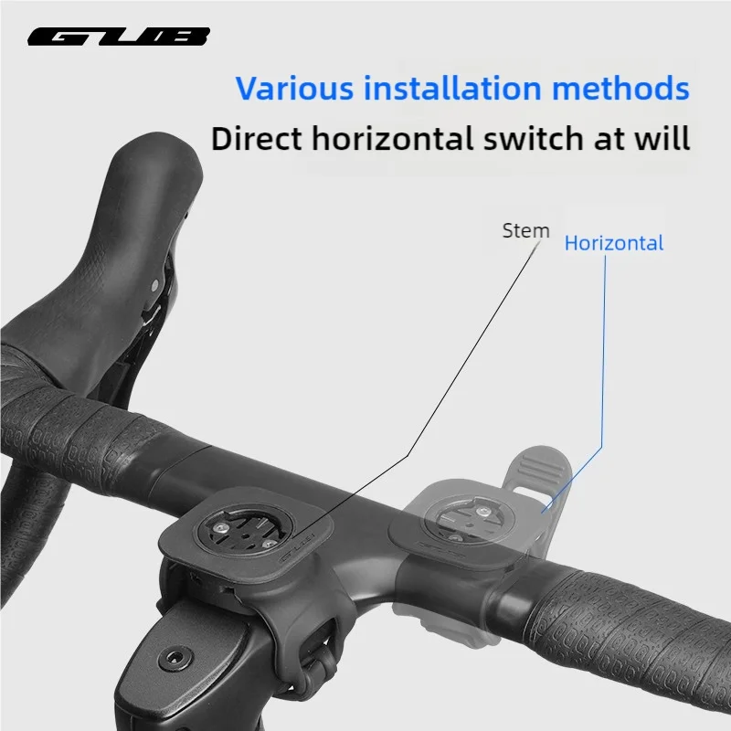 Gub 630 دراجة الكمبيوتر قوس سيليكون توسيع المقود تركيب الهاتف المحمول مقاومة للصدمات سميكة المضادة للانزلاق قاعدة #3