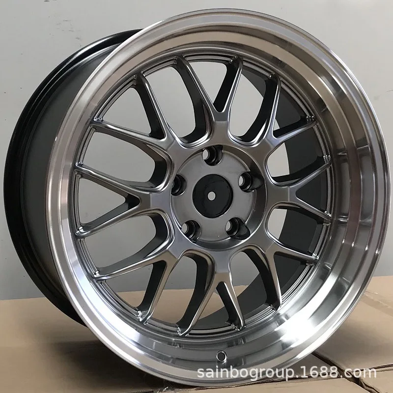 

Suitable for F991440 17-inch 18-inch high-brightness black car edge Shengbo modified car aluminum alloy wheel rim