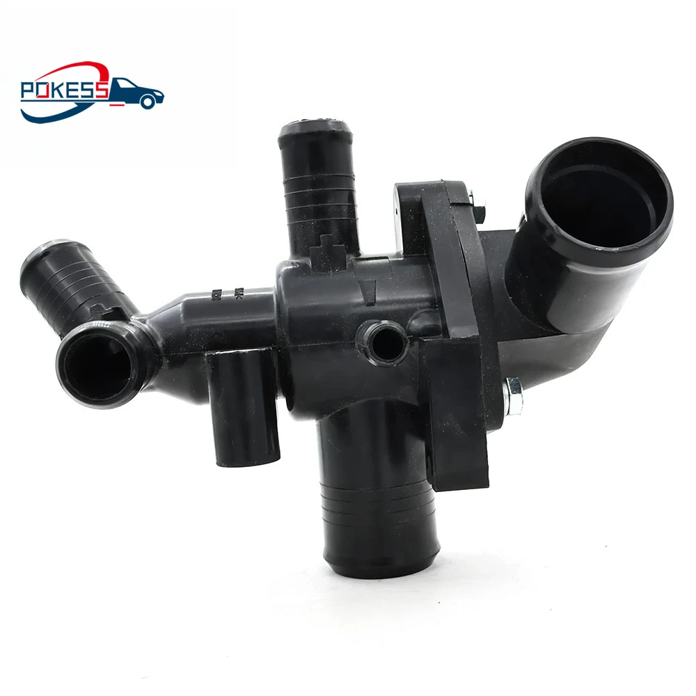

POKESS Thermostat Actuator Motor Engine cooling system accessories For Ford 8C1Q8A586AA 6C1Q8A586BD