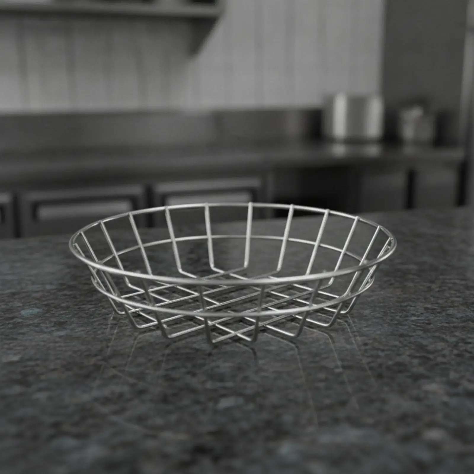Stainless Steel Frying Basket for Hot Oil Cooking with Ventilated Mesh Design for Crispy Fried Food Serving