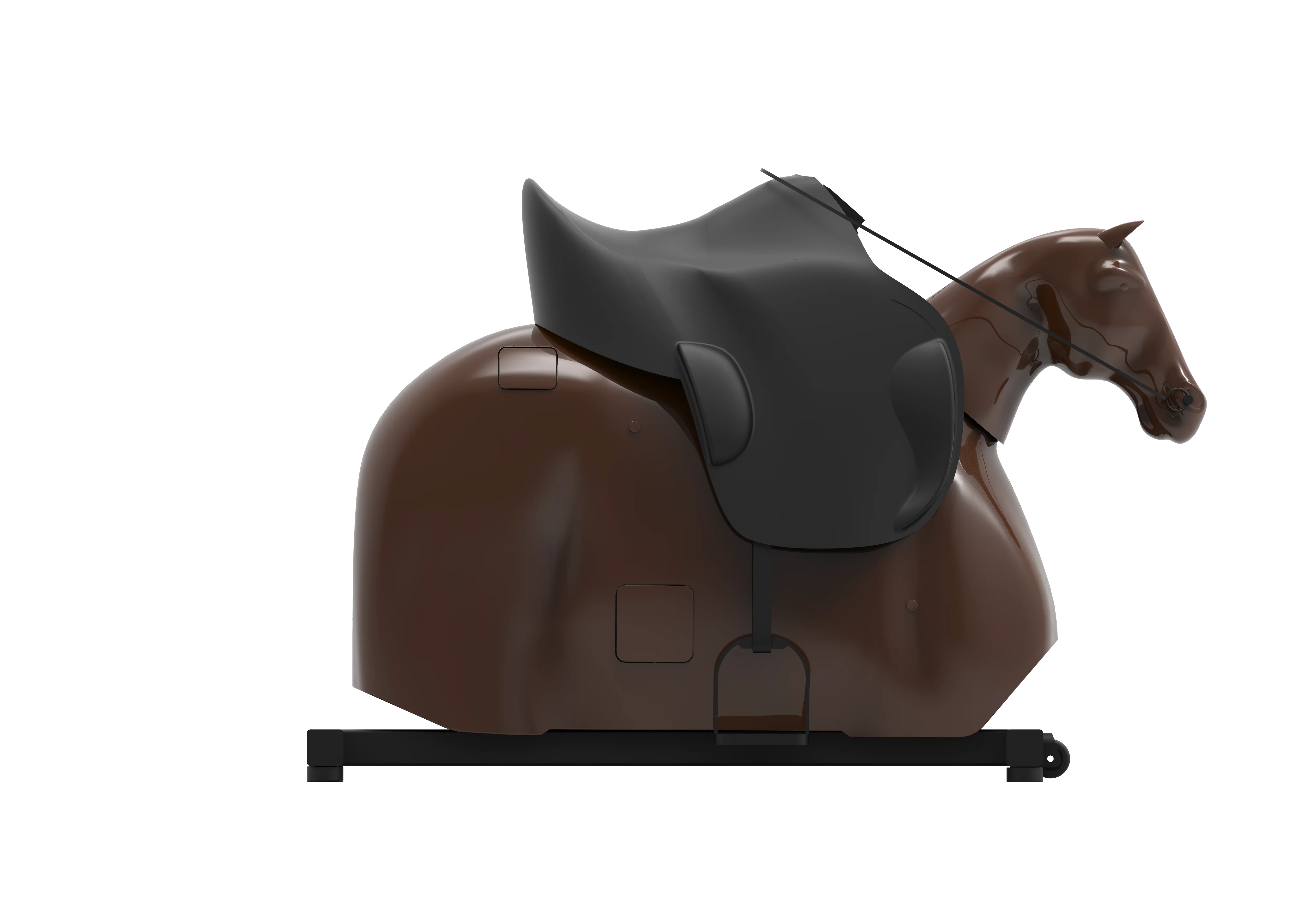 آلة ركوب الخيل المتقدمة متعددة الوظائف للياقة البدنية الرياضية والاسترخاء للترفيه #3